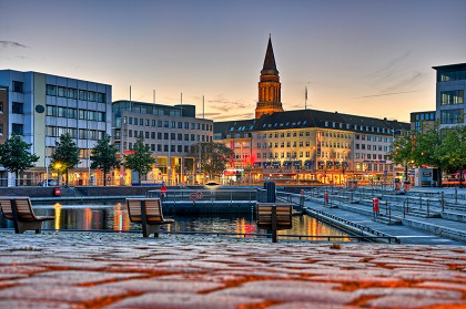 Harbour in Kiel